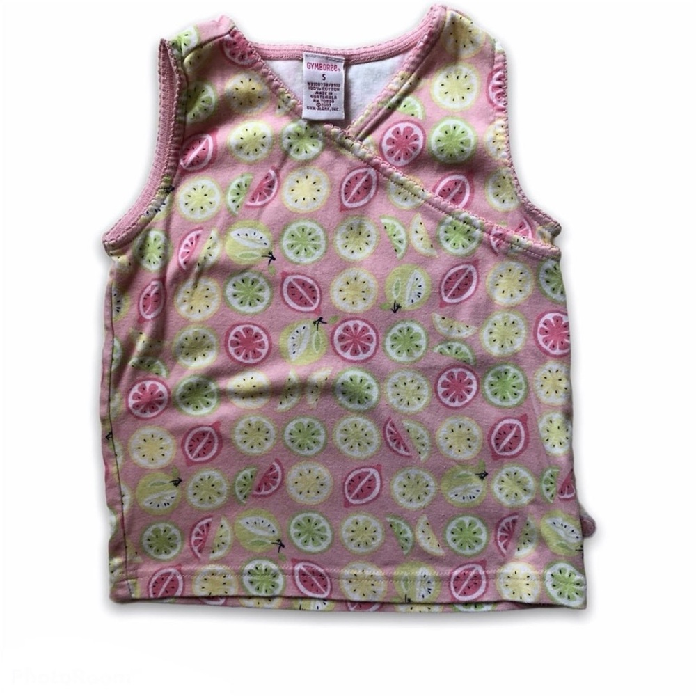 Vintage Gymboree Size 5 Citrus Fruit Tank Top
